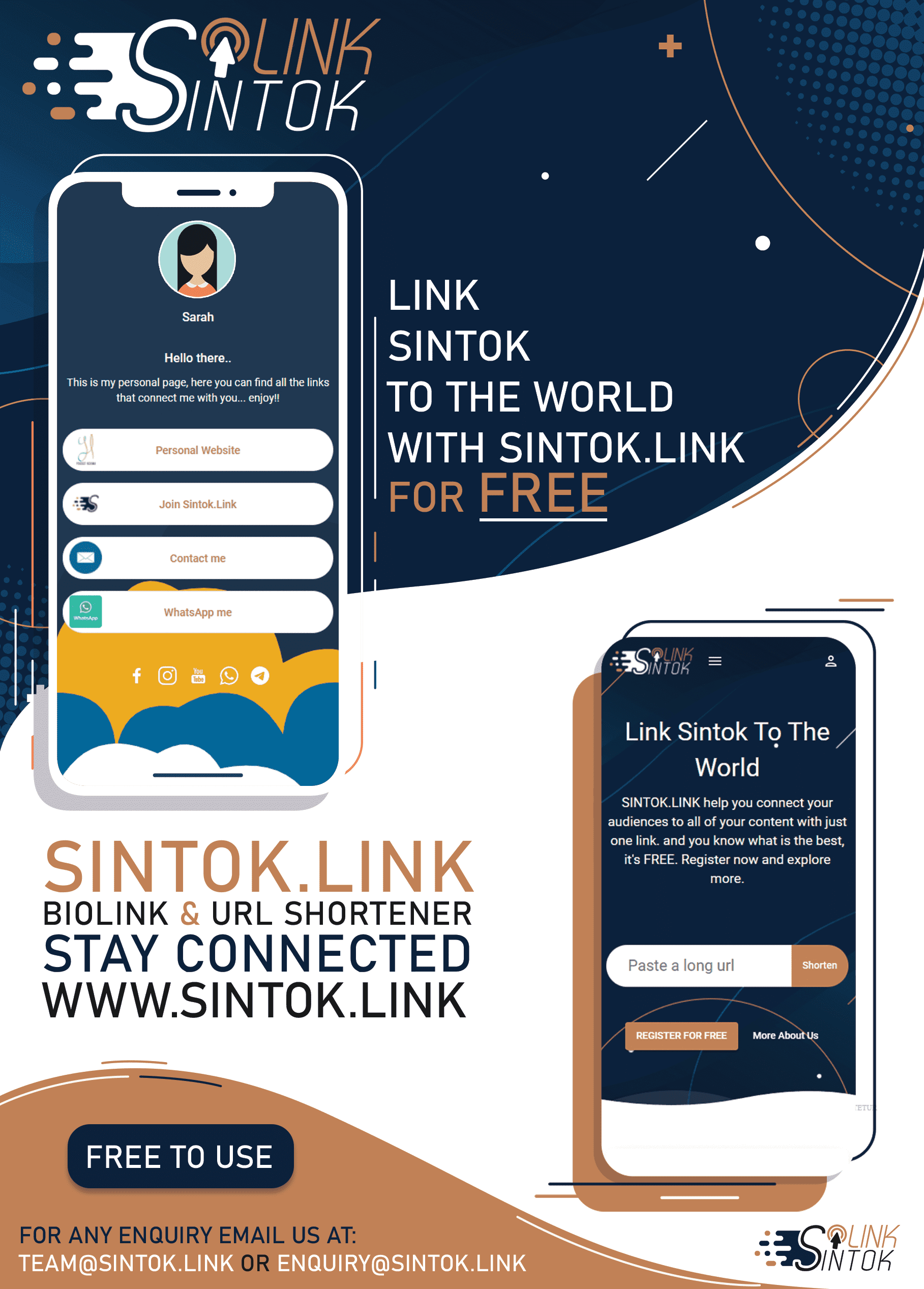 Sintok Link URL Shortener | SINTOK.LINK