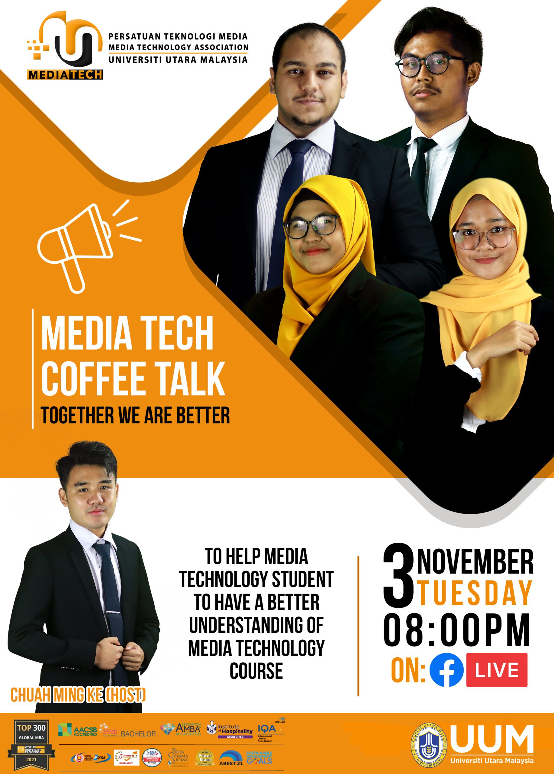 MediaTech Coffe Talk | PERMEDIA UUM