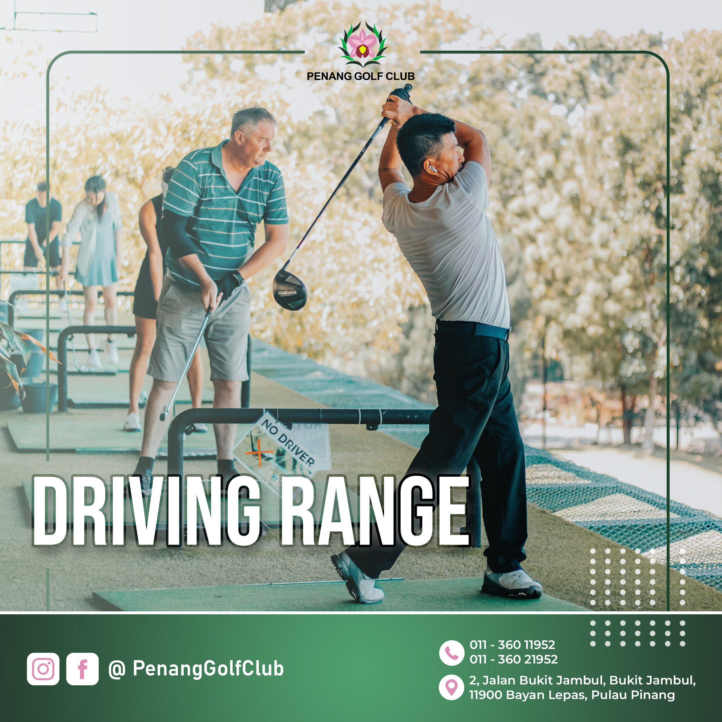 PGC Driving Range Collection- Social Media Post