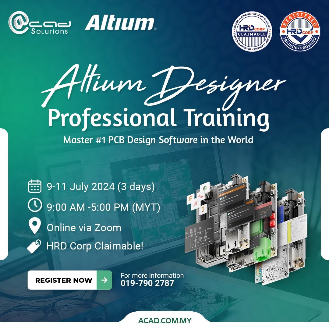 Altium Designer Professional Training Schedule